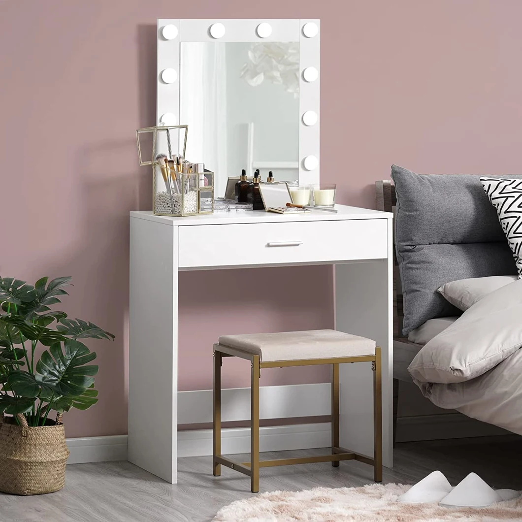 Dressing Table Makeup Vanity Desk Small Apartment Furniture-Home Office Console Simple Writing Desk Learning Computer Desk