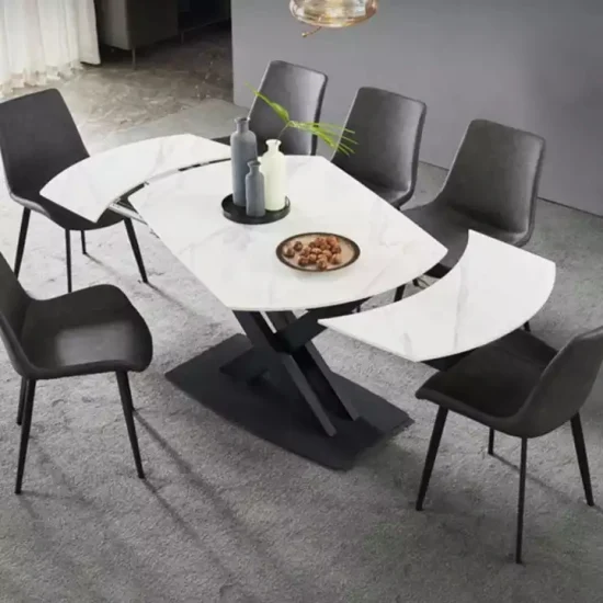 Квадратный обеденный стол, современная роскошь, конкурентоспособная цена.